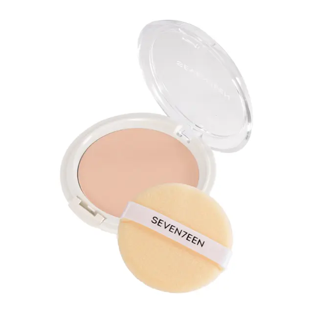 Seventeen Natural Silky Transparent Compact Powder 10gr | 04 Beige