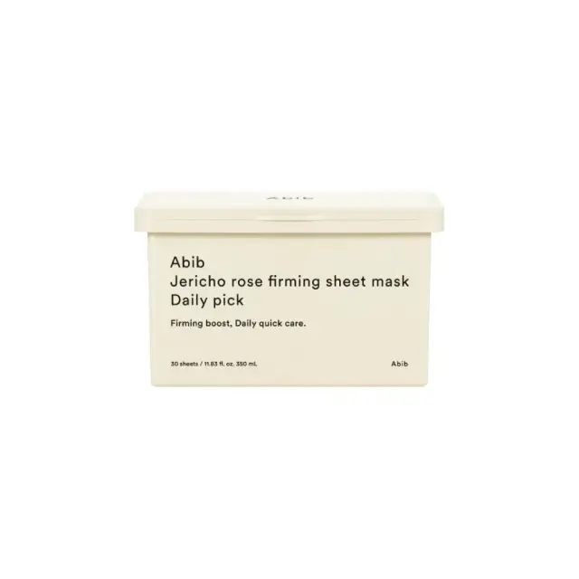 Abib Jericho Rose Firming Sheet Mask Daily Pick Σετ Καθημερινών Υφασμάτινων Μασκών Προσώπου για Ενυδάτωση, 30τμχ