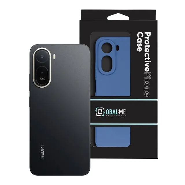 OBAL:ME Matte TPU Cover for Xiaomi Redmi A7 Pro 4G Dark Blue 3