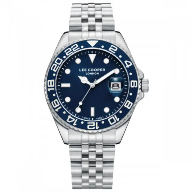Lee Cooper 8142, Men's Watch, Silver Metallic Bracelet LC08142.390