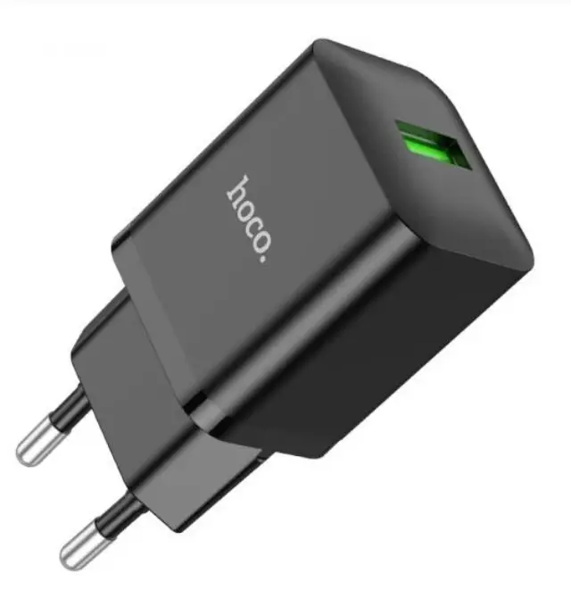 Φορτιστής Ταξιδίου Hoco N26 Maxim USB-A 18W Μαύρος