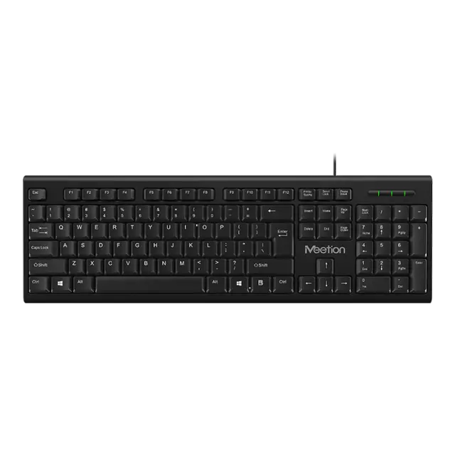 Meetion MT-K100 Ενσύρματο Πληκτρολόγιο / US 17.002.0006
