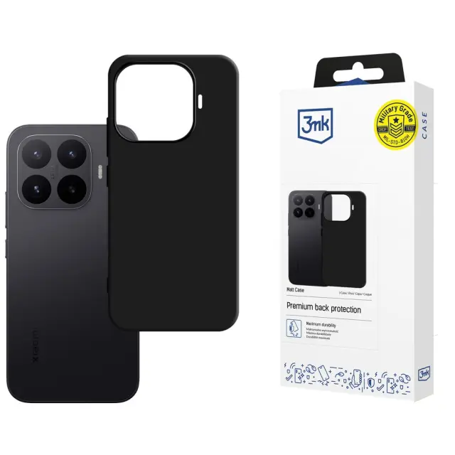 3mk® Matt Θήκη για Xiaomi 17T- Black.