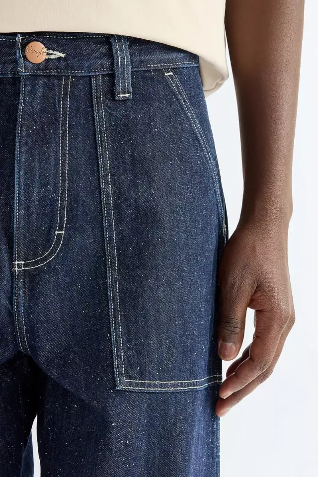 Wrangler X Casey Jones Ανδρικό WORK Τζιν Παντελόνι 112386910 - Dark Blue - 30W 32L 3