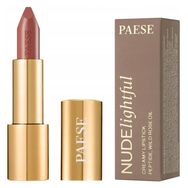 Paese Nudelightful Lipstick 408 Toffee Crush, 4,5g