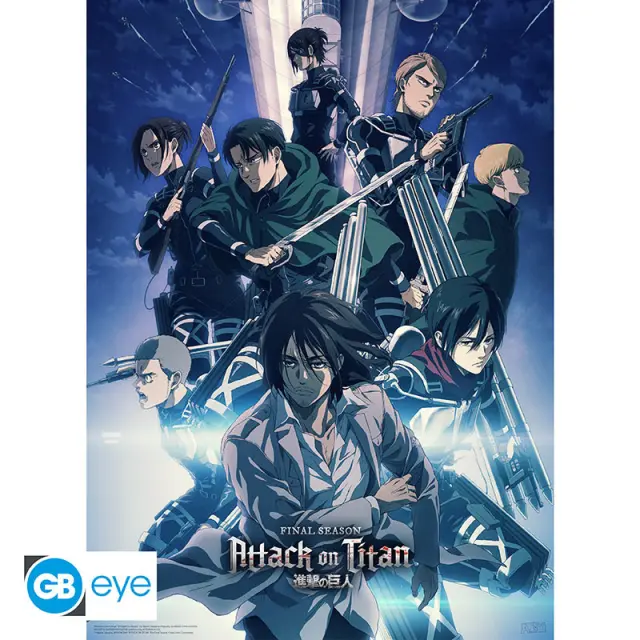 Σετ 2 Αφίσες ATTACK ON TITAN - Set 2 Posters Chibi 52x38 - Set 2 GBYDCO057 2