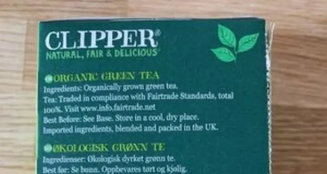 Πράσινο Τσάι Βιολογικό CLIPPER 40 gr ( Fairtrade) 2