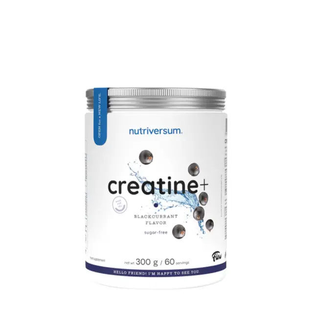 Nutriversum Creatine+ Blackcurrant, 300 g