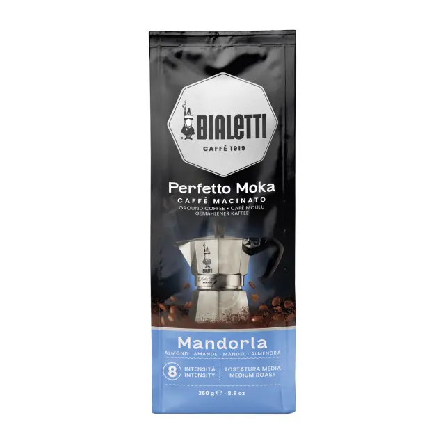Bialetti Perfetto Moka Mandorla 250g Αλεσμένος