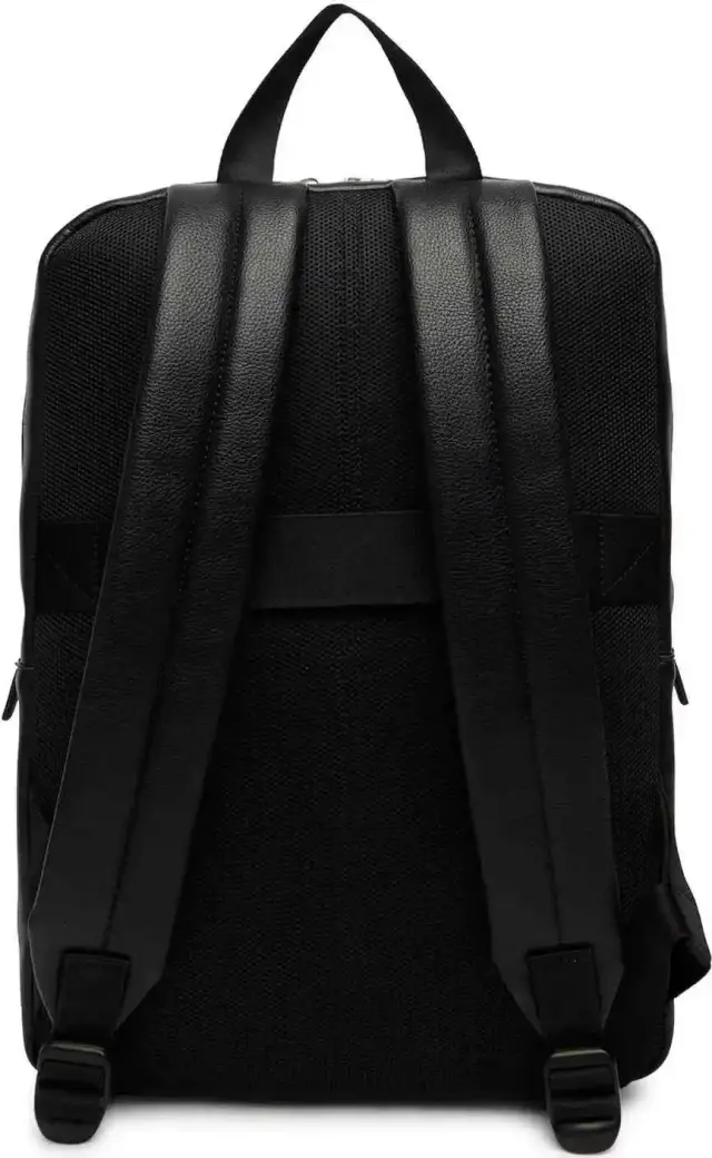 Calvin Klein Ανδρικό Μικρό Τσαντάκι Emblem AOP Emboss Slim Square BP Μαύρο 3