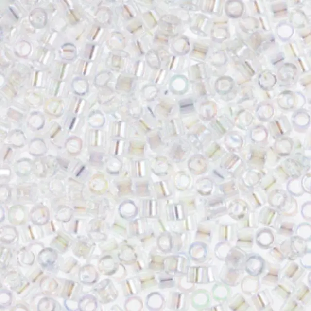 Χάντρα Miyuki Delica 10/0 - DBM0051 - Transparent Rainbow Crystal ~7gr
