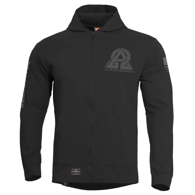 Pentagon Agis Instructor Zero Edition-Ζακέτα 100% Βαμβακερή για Καθημερινή Χρήση - 01-Black-Μαύρο