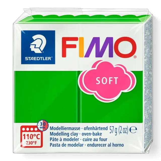 Πολυμερικός Πηλός Staedtler Fimo Soft No53 - Tropical Green - 57gr
