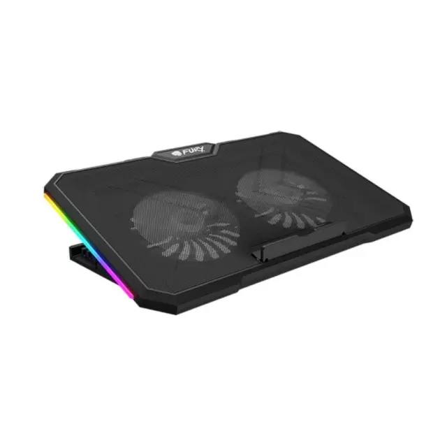 Fury Gaming Laptop Cooler Pad Gunbai G3 14.1 - 17.3", 2 Fans, RGB (NFC-2375) (FURNFC-2375)