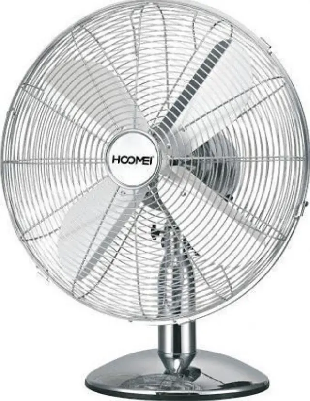 Hoomei Επιτραπέζιος Ανεμιστήρας 35W με Διάμετρο 30cm και Μεταλλικά Πτερύγια HM-8260 2