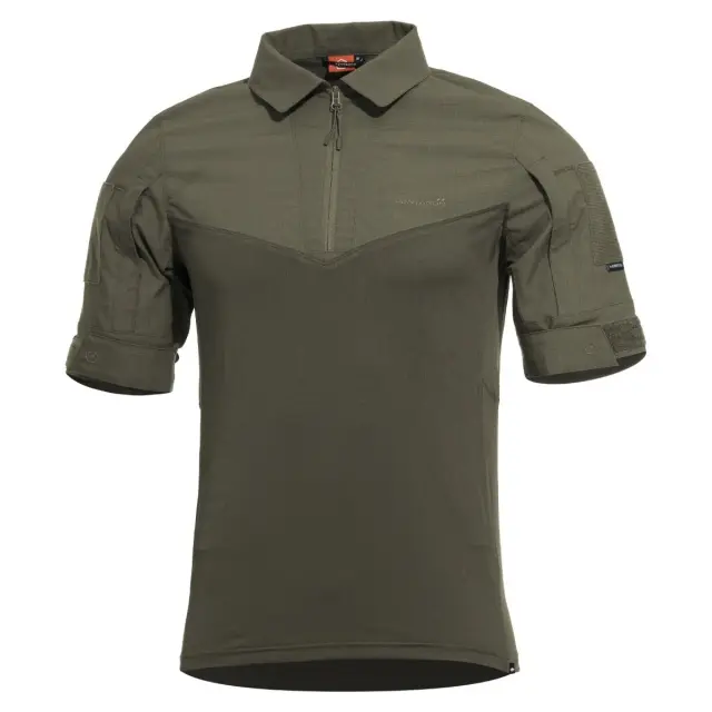 Pentagon Ranger Short Arm Shirt-Μπλούζα Κοντομάνικη για Τακτική-Υπηρεσιακή Χρήση - 06RG-Ranger Green-Σκούρο Πράσινο