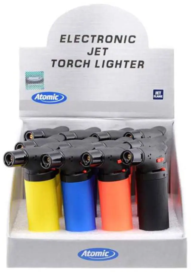 Atomic Αναπτήρας Αντιανεμικός - Mega Easy Torch Color 2