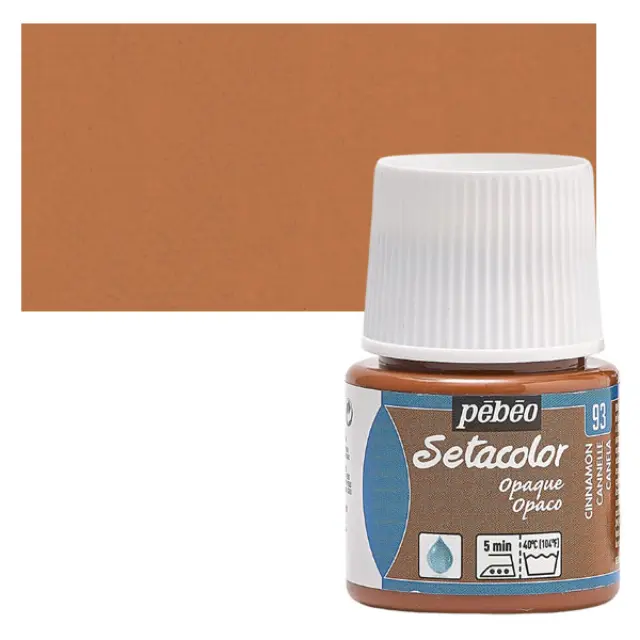 Pebeo Χρώμα Υφάσματος Setacolor Opaque - 93 Cinnamon - 45ml