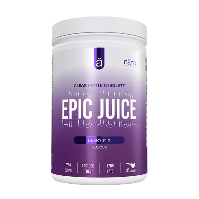 Nanosupps Epic Juice - Whey Protein Isolate Berry, 875 g