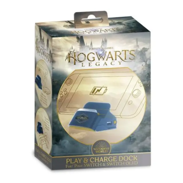 Harry Pott-Swit-2 in 1 Dock and Sta-Hogwarts Legac- Nintendo Switch