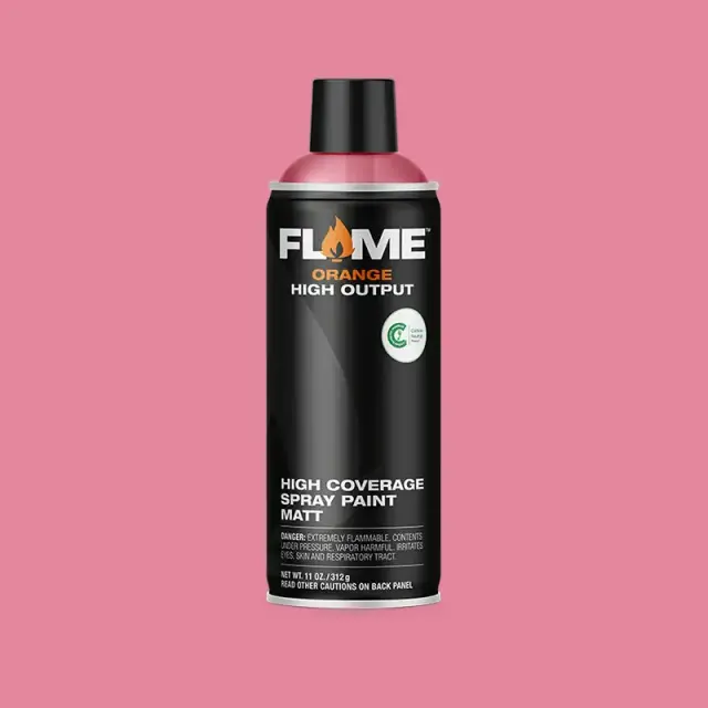 Flame Orange Spray Paint 400ml FO-309 Piglet Pink Middle
