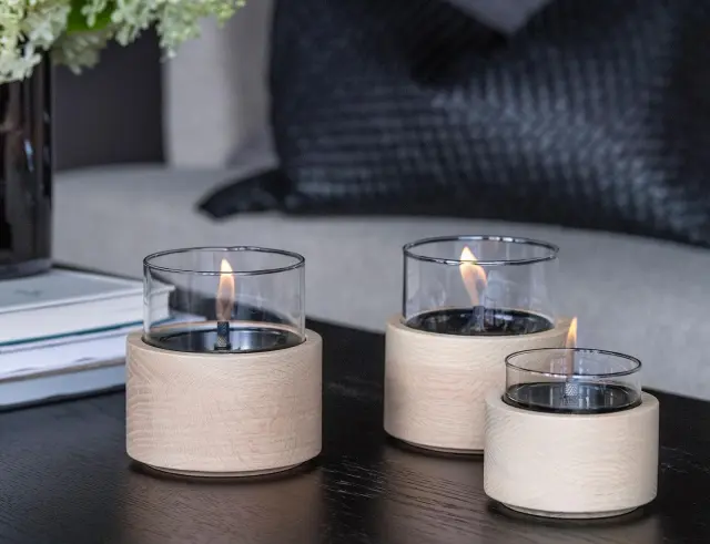 Επιτραπέζια Εστία Φωτιάς Lotus 10 Tenderflame με διάρκεια καύσης 4 - 5 ώρες, χωρητικότητα δεξαμενής 150ml και διαστάσεις 10x8.5cm - Natural TF-600330 3