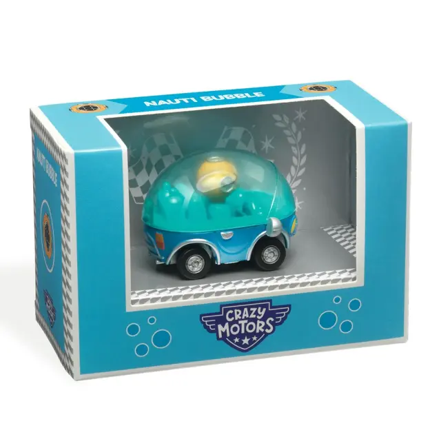 Djeco Crazy Motors Αυτοκίνητο με Φιγούρα Nauti Bubble (3+ ετών) 05474