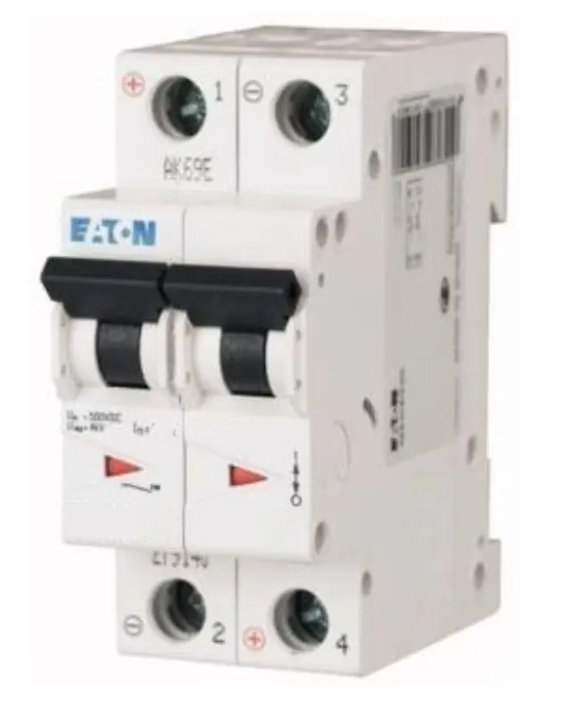 Miniature Circuit Breaker 2P 2A C Curve DC 279134