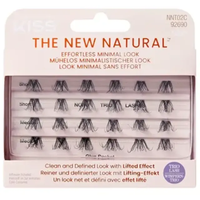 KISS the False Lashes MuLi Kit New Natural Trio 01