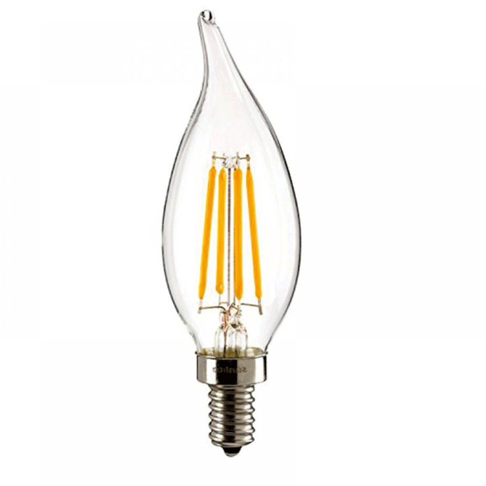 Λαμπτήρας LED Filament 6W E14 C35 Ντιμαριζόμενος Lucas