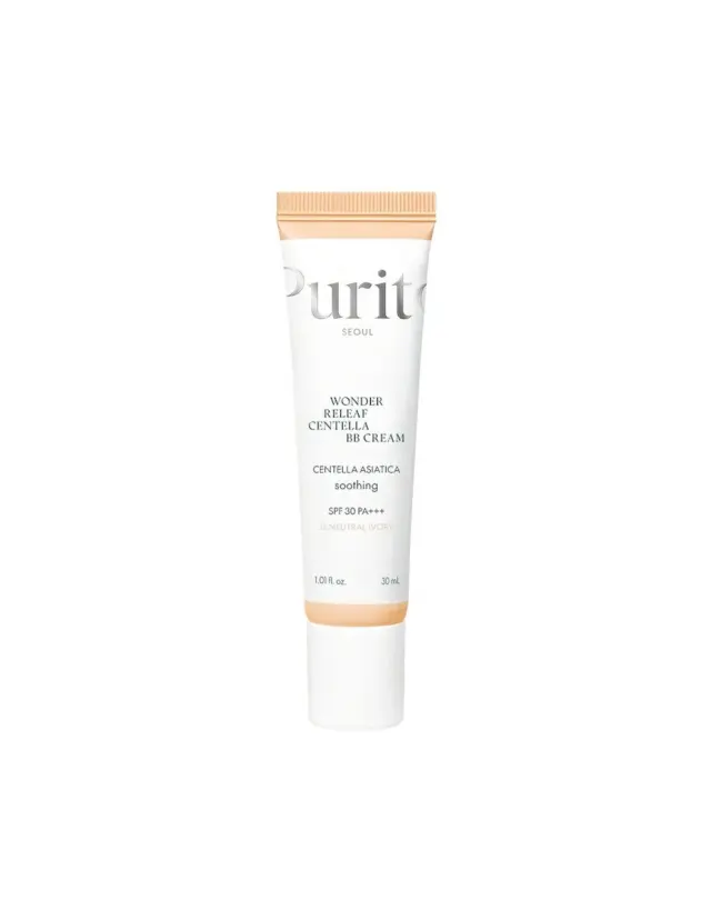 Purito Wonder Releaf Centella BB Cream N21 Light Beige SPF 30 Pa+++ Ενυδατική Κρέμα Προσώπου με Χρώμα, 30ml