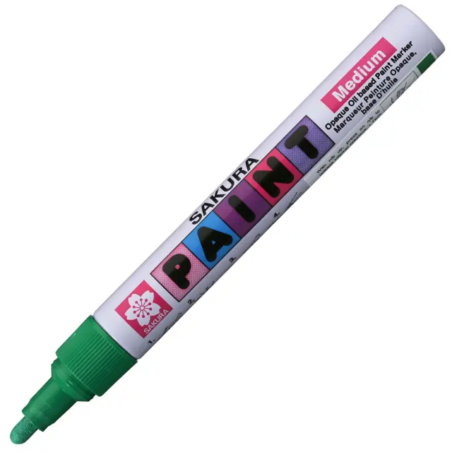 Sakura Paint Μαρκαδόρος Λαδιού 2mm Medium - Green