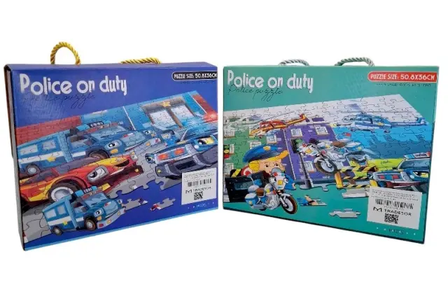 Παιδικό puzzle 63 κομματιών - Police - 66310 - 917221 2