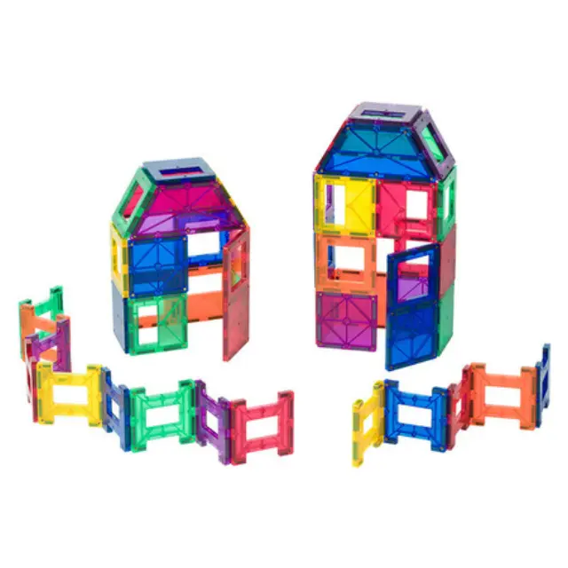 Playmags Μαγνητικα Τουβλακια για διαφορα σχεδια 3D (24τμχ) 2