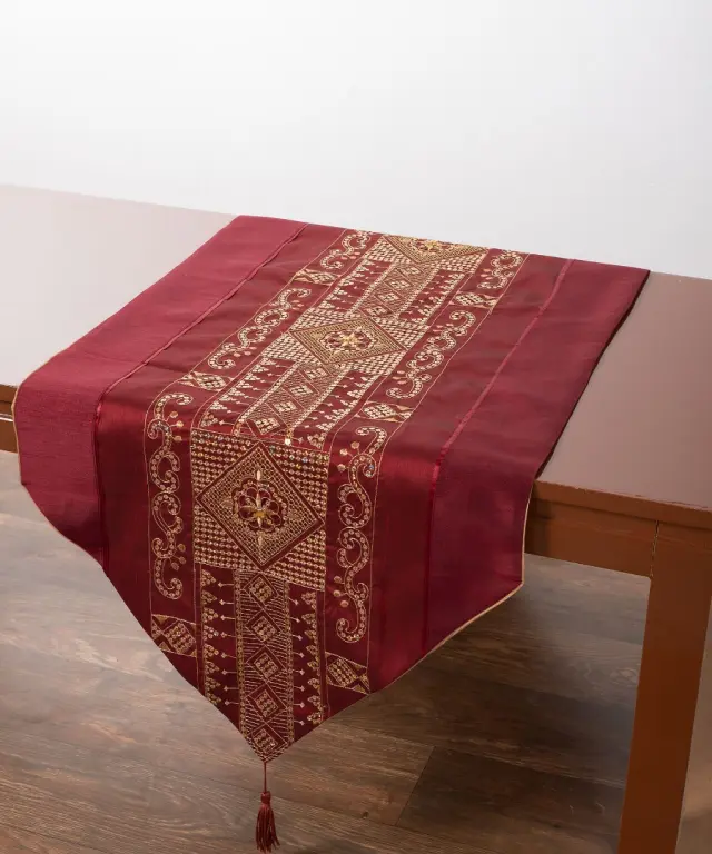 Τραβέρσα (50cm x 145cm) 703 ΧΝ-48 Μπορντώ - -