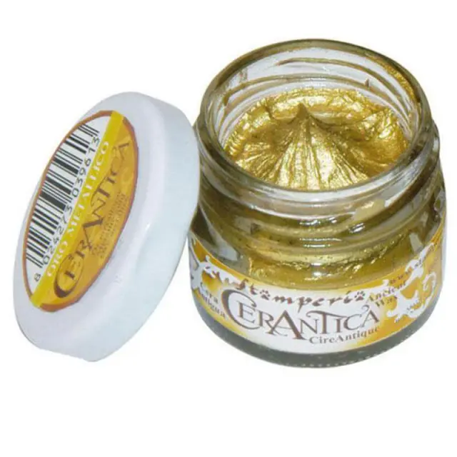 Stamperia Πατίνα Cerantica - Gold Metallic - 20ml