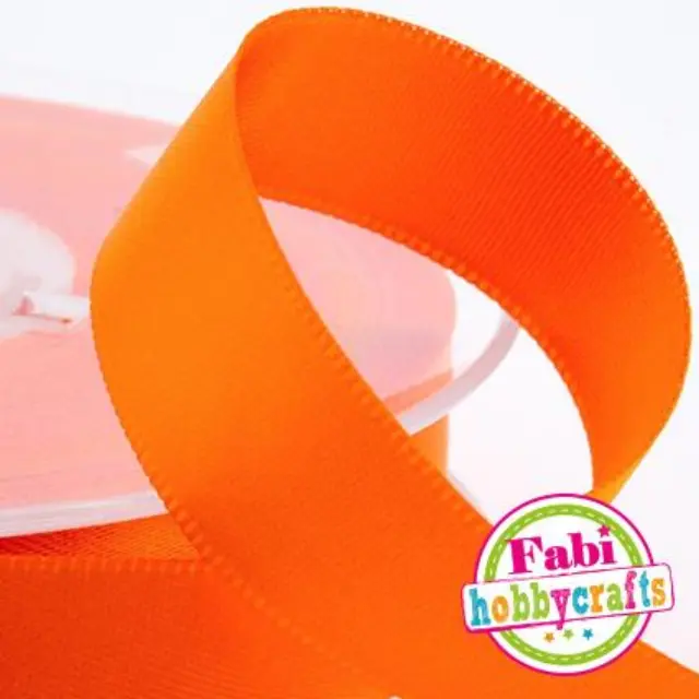Κορδέλα Fabi Σατέν 10mm x 50y Πορτοκαλί