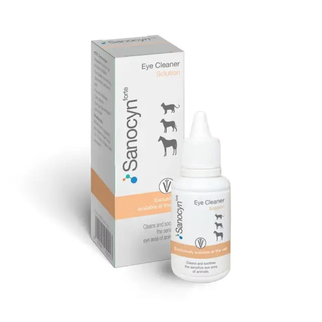Sanocyn Forte Eye Cleaner Καθαριστικό Ματιών για Σκύλους & Γάτες 50ml