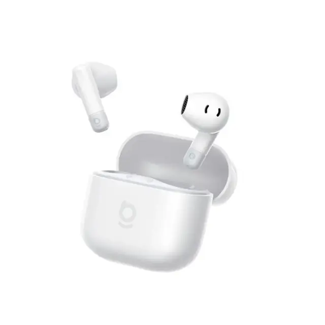Baseus® BS2 Lite Wireless Earbuds Bass Bluetooth Ακουστικά- Moon White