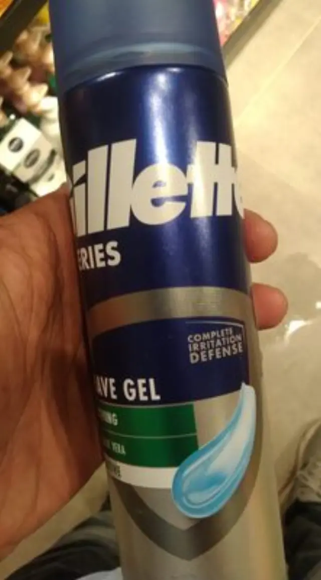 Gillette Gel Ξυρίσματος Series Shoothing with Aloe vera Sensitive 200ml