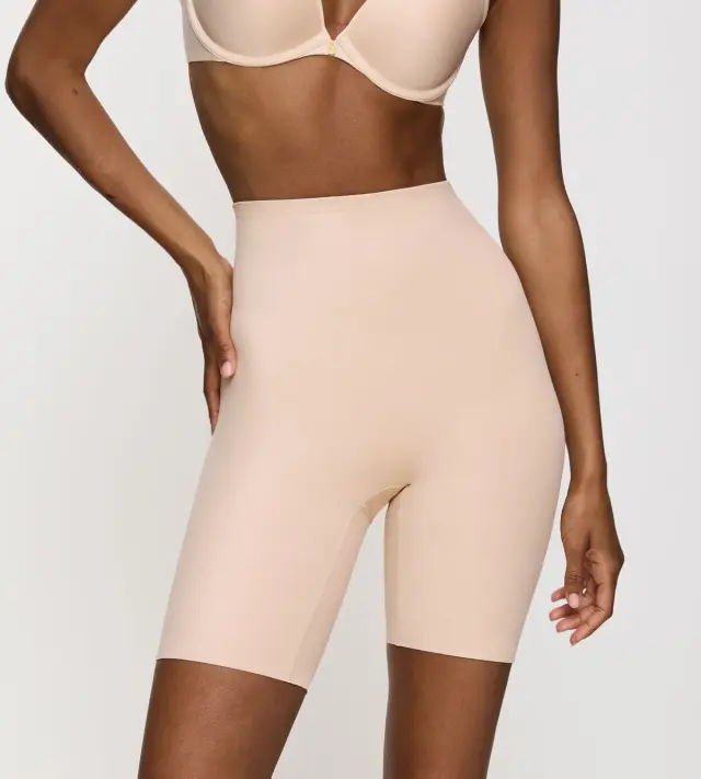 Triumph Λαστέξ Becca Extra High+Cotton Panty L Μπεζ