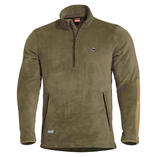 Pentagon Grizzly 1/2 Sweater-Μπλούζα Fleece για Καθημερινή-Υπηρεσιακή Χρήση - 03-Coyote-Καφέ