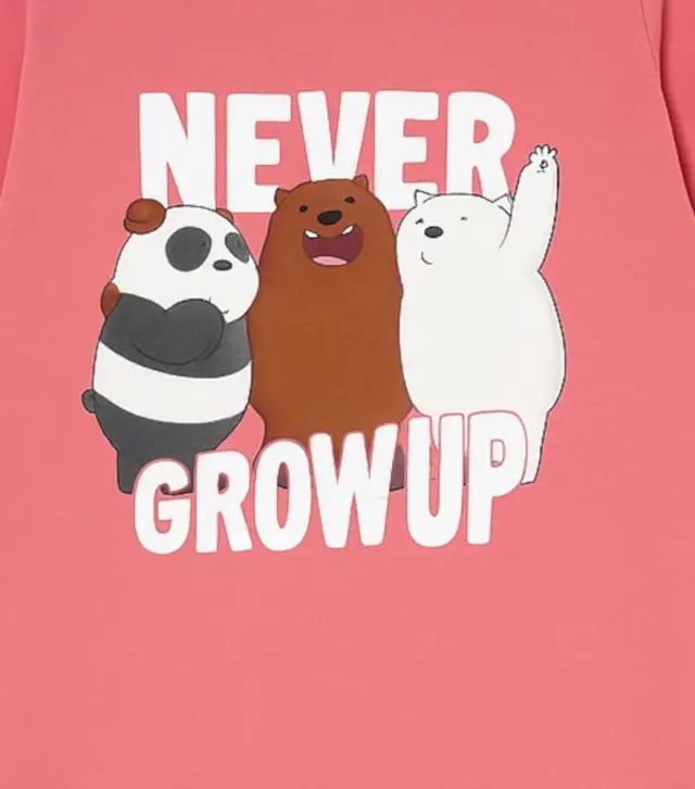 Μπλουζάκι Μακρυμάνικο We Bare Bears Yellow 8020232 - 8-9 Y (134cm) 2