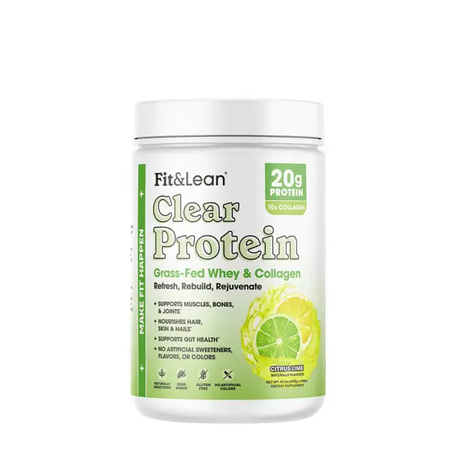 Fit & Lean Clear Protein Citrus Lime, 474 g