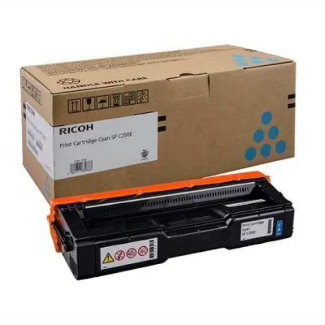 Ricoh 407544 Γνήσιο Toner Laser Εκτυπωτή Κυανό 1600 Σελίδων