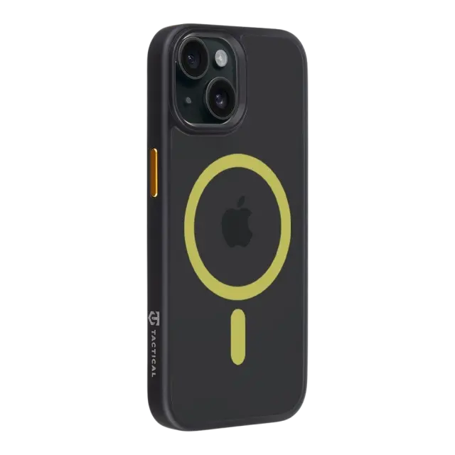 Tactical MagForce Hyperstealth 2.0 Cover for Apple iPhone 15 Black/Yellow 2