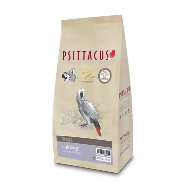 Psittacus High Energy Formula - Pellets για African Greys - 800g
