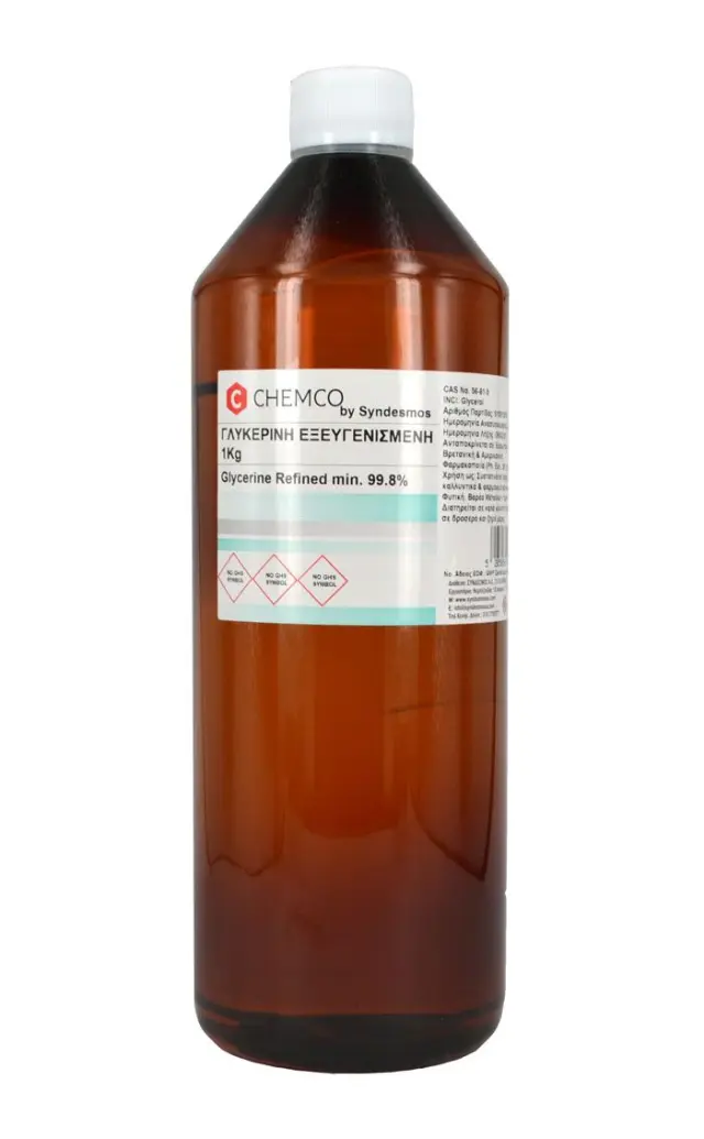 Chemco Glycerin Γλυκερίνη Φυτική 99,8% (VG) 1000gr