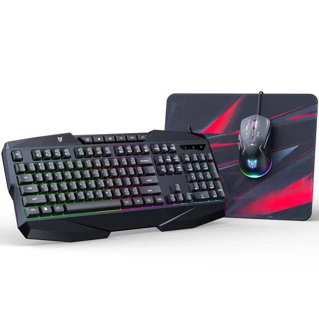 ONIKUMA TZ3006 3 in 1 Gaming Combo - G22 Keyboard / CW917 Mouse/ MP002 Mouse Pad