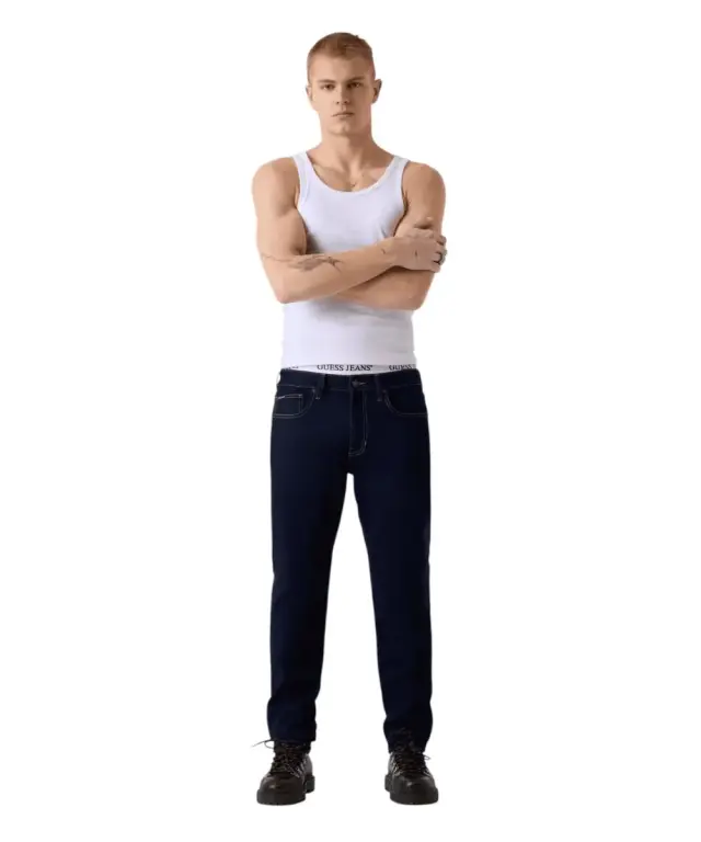 Guess - Ανδρικό Παντελόνι Τζιν Slim Fit M6RA1CD6327-GCCR Μπλε 2